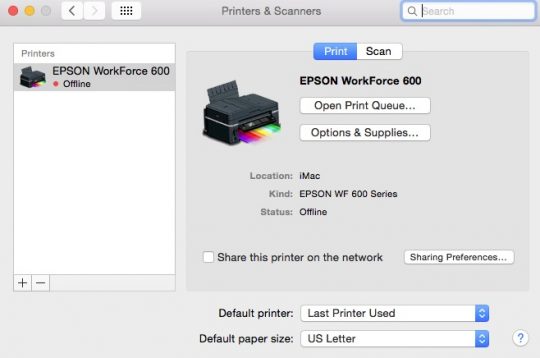 epson scan software for mac os sierra